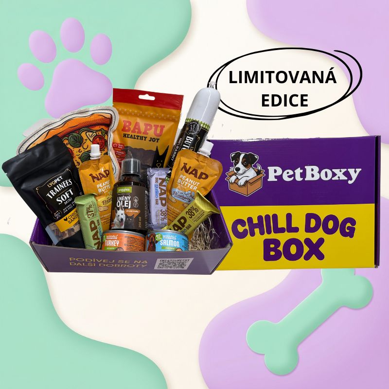 Chill Dog Box - dárkový balíček pro psa pro radost